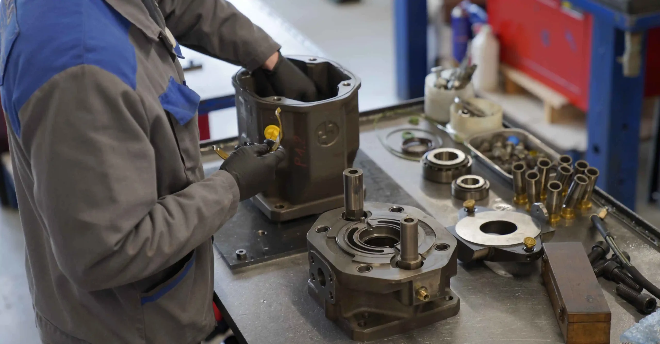 Secofluid-Réparation-démontage-pompe-hydraulique - 2