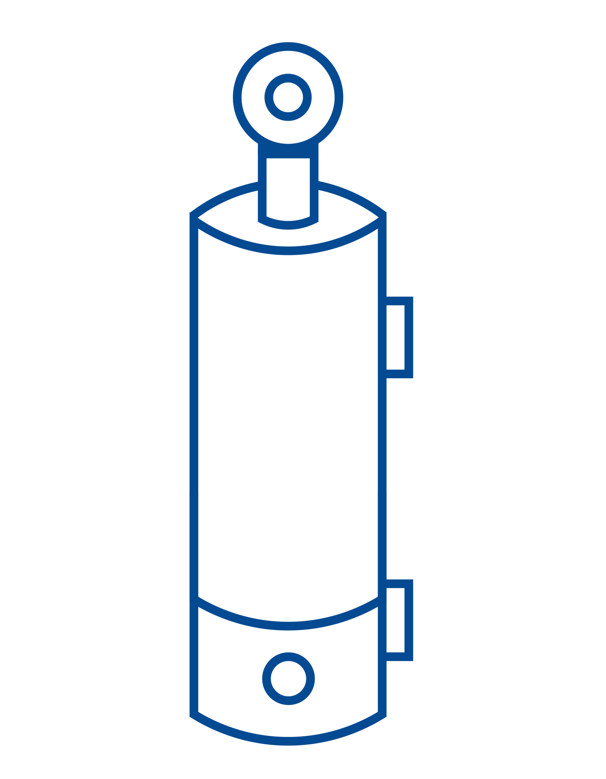 Vérins hydrauliques